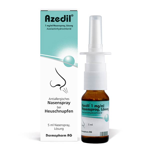Packshot – Azedil 1mg – 5ml Nasenspray