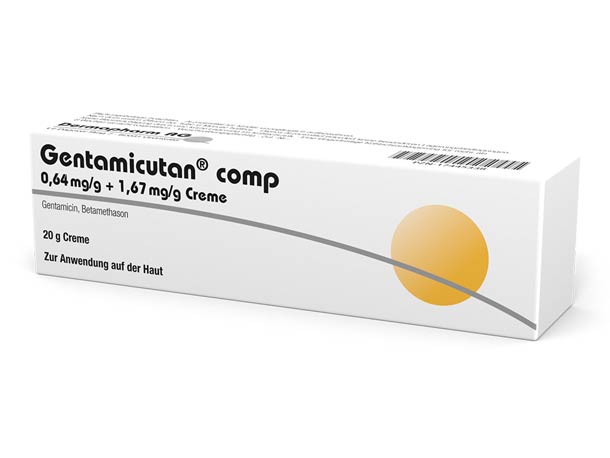 Packshot – Gentamicutan comp Creme 20g