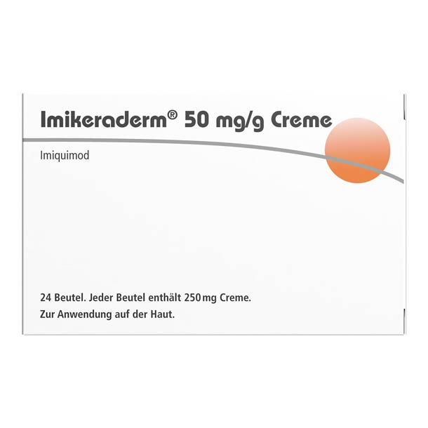 Packshot – Imikeraderm 50mg/g Creme im Beutel