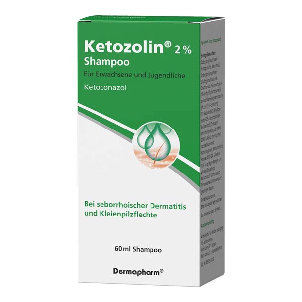 Packshot – Ketozolin 2% Shampoo 60ml