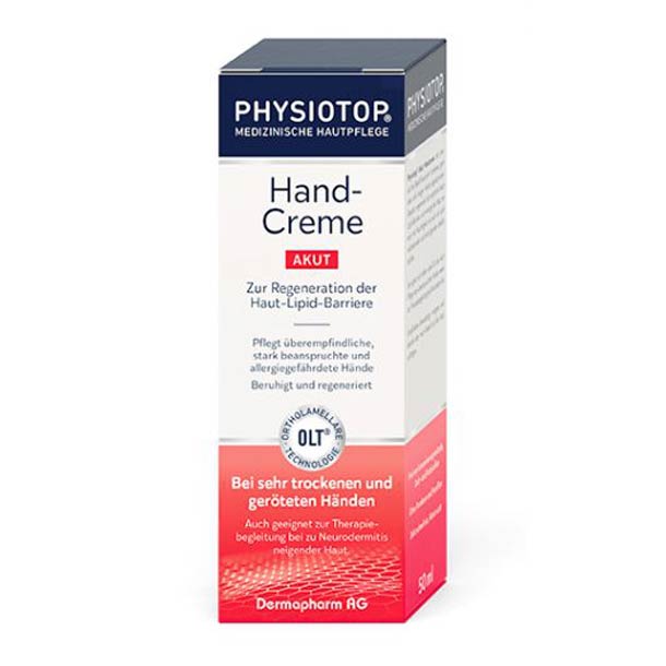 Packshot – Physiotop Akut Handcreme