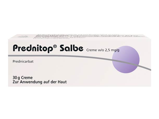 Packshot – Prednitop Salbe 30g