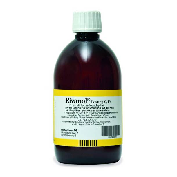 Packshot – Rivanol Lösung 500ml
