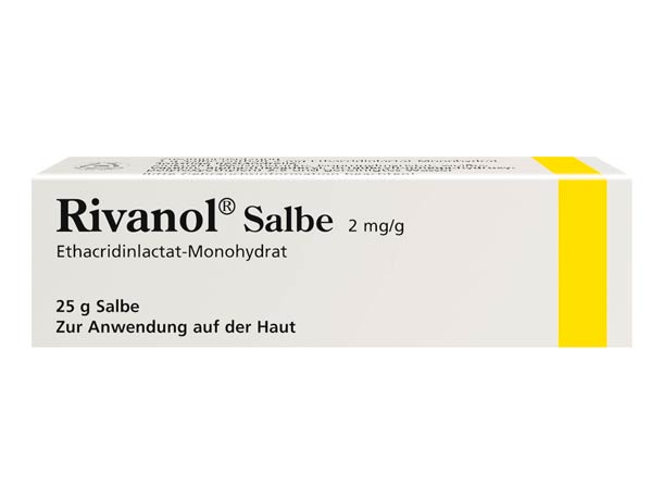 Packshot – Rivanol Salbe 25g