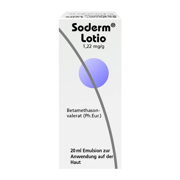 Packshot – Soderm Lotio 20ml